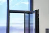 Aluminum Casement Window with Galvanized Steel Reinforcement