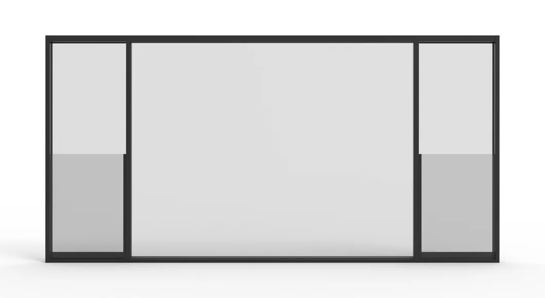 Costal Balcony Anti Corrosion Aluminum Alloy Window UV Protection Sliding Window Door