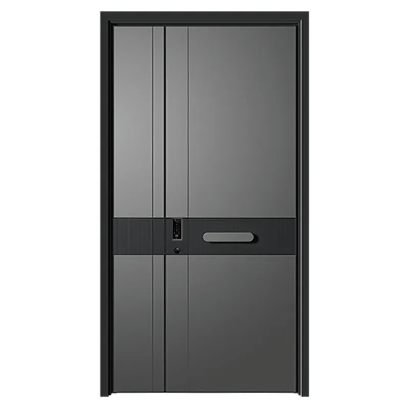 Customized Metal Extra Thick Vila Aluminum Double Exterior Door