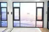 Durable Powder-Coated Aluminum Casement Windows with Multi-Point Locking System
