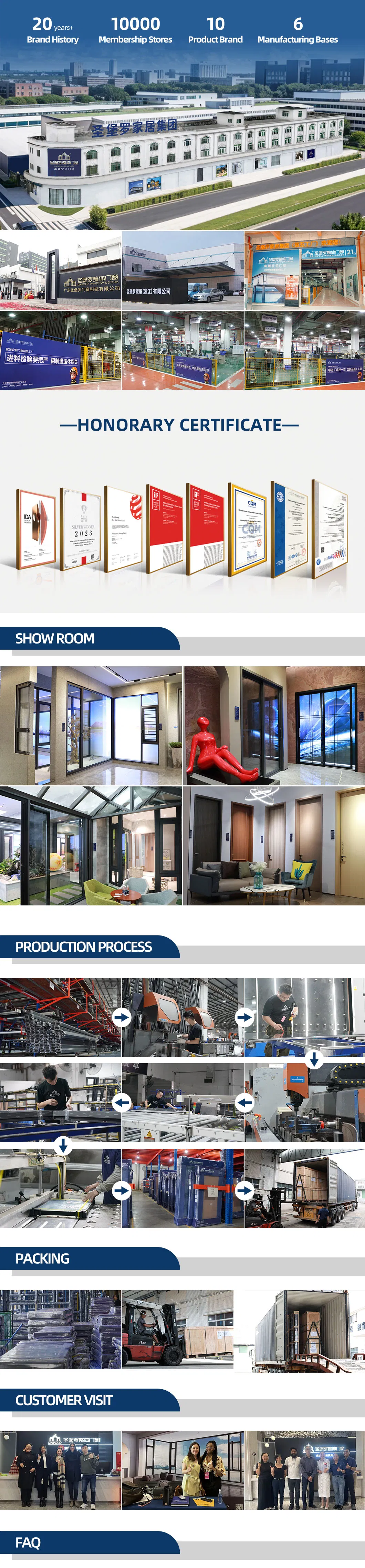 Durable Powder-Coated Aluminum Casement Windows with Multi-Point Locking System
