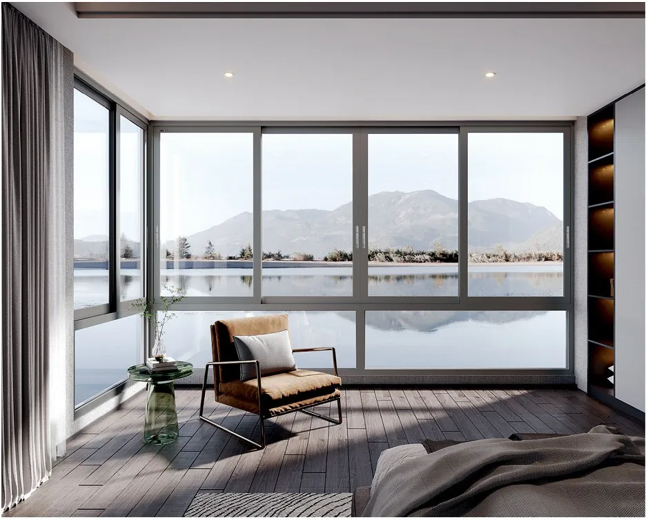 Factory Supply OEM Aluminum Sliding Windows for Global Distributors