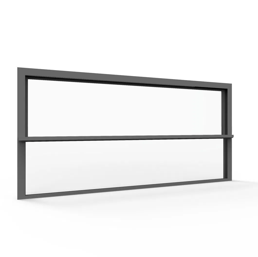 Full Automatic Balcony High End Outdoor Window Sound Proof Semi Open Glass Door Window