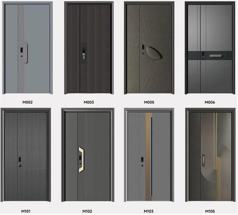 Premium Casting Security Door with Advanced Smart Locking Mechanism