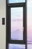 Security-Reinforced Aluminum Casement Window with Anti-Burglary Design