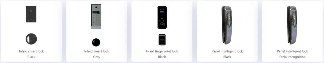 Sinpolo Premium Cast Aluminum Armored Door with Smart Lock Technology