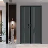Stylish Modern Metal Entrance Door with Smart Lock and High Security Features