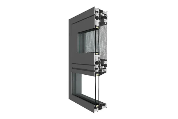 Thermal Break Casement Window with Screen Window